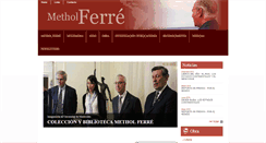 Desktop Screenshot of metholferre.com