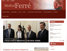 Tablet Screenshot of metholferre.com